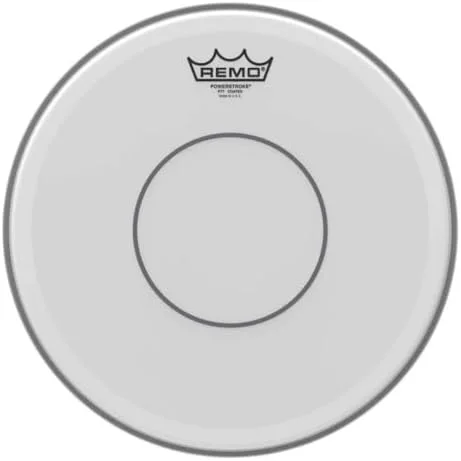 پوست درام اسنر Remo Power Stroke 77 با روکش، نقطه شفاف بالا، سایز ۱۳ اینچ