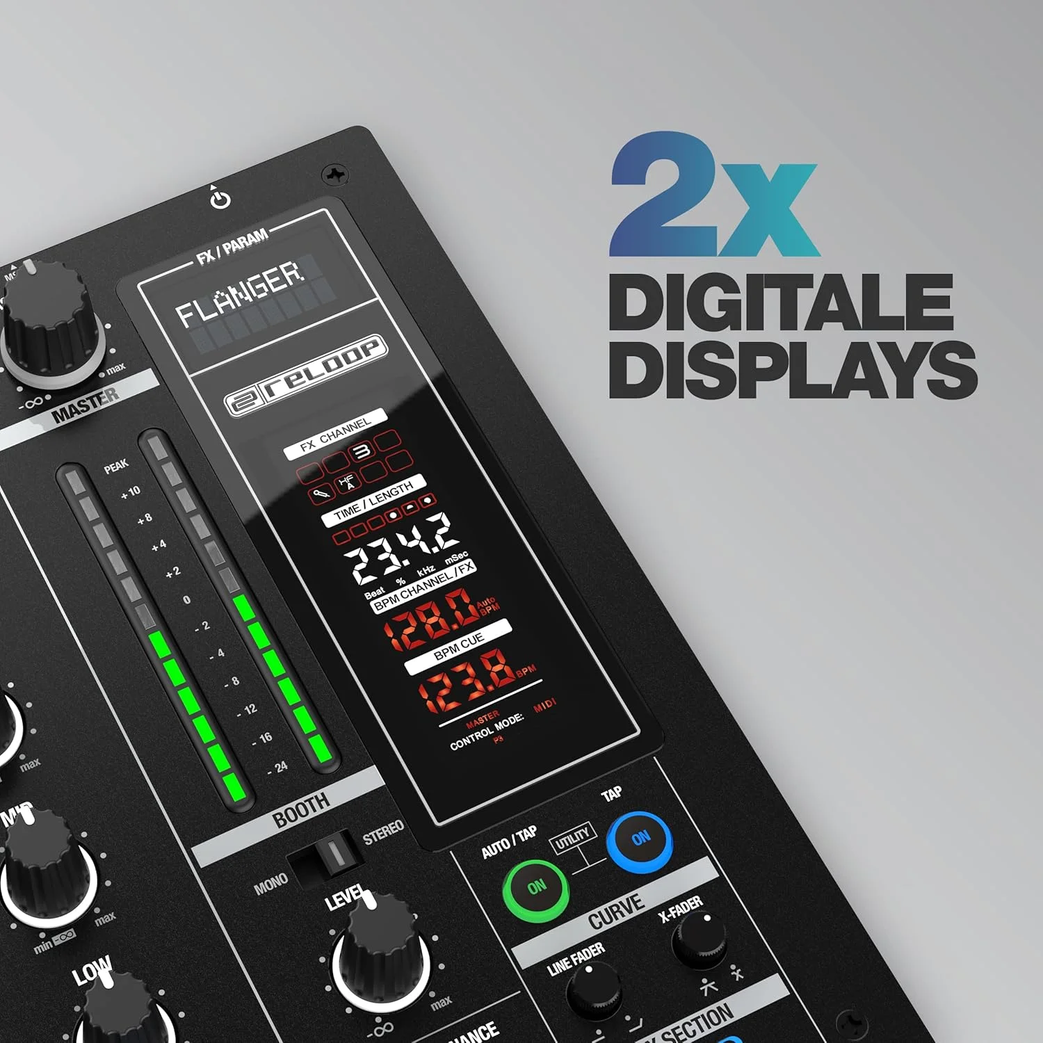 میکسر دی‌جی حرفه‌ای Reloop RMX 95 با صدای عالی