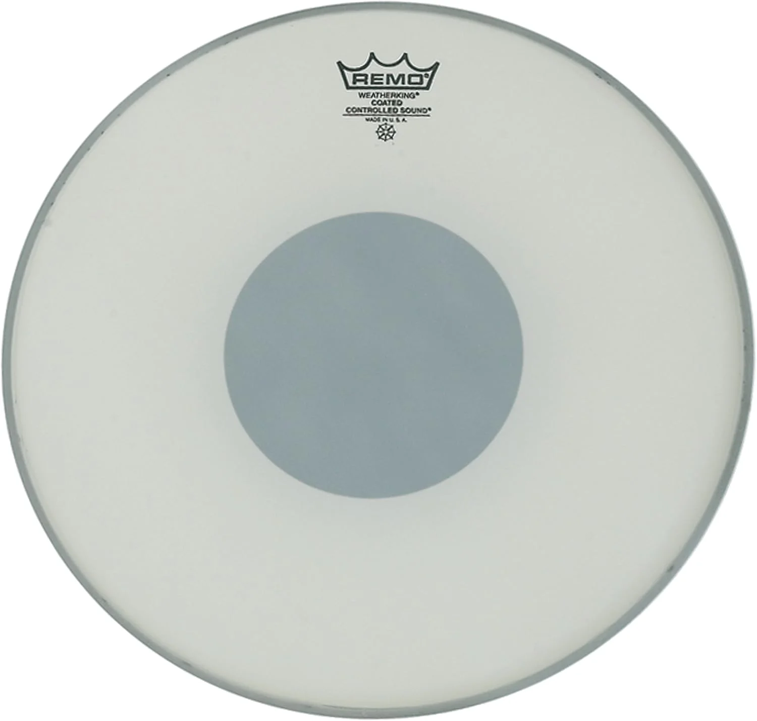 پوست درام Remo CS0118-10 با روکش و نقطه مشکی در پایین - سایز ۱۸ اینچ