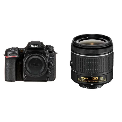 دوربین DSLR نیکون مدل D7500 به همراه لنز 18-55mm f/3.5-5.6
