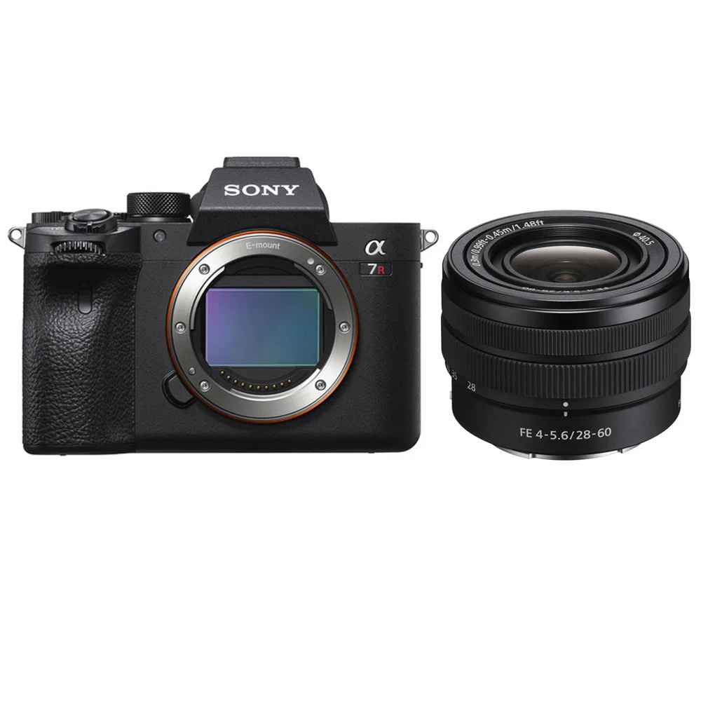 دوربین بدون آینه سونی Sony a7R IV بدنه به همراه لنز FE 28-60mm f/4-5.6