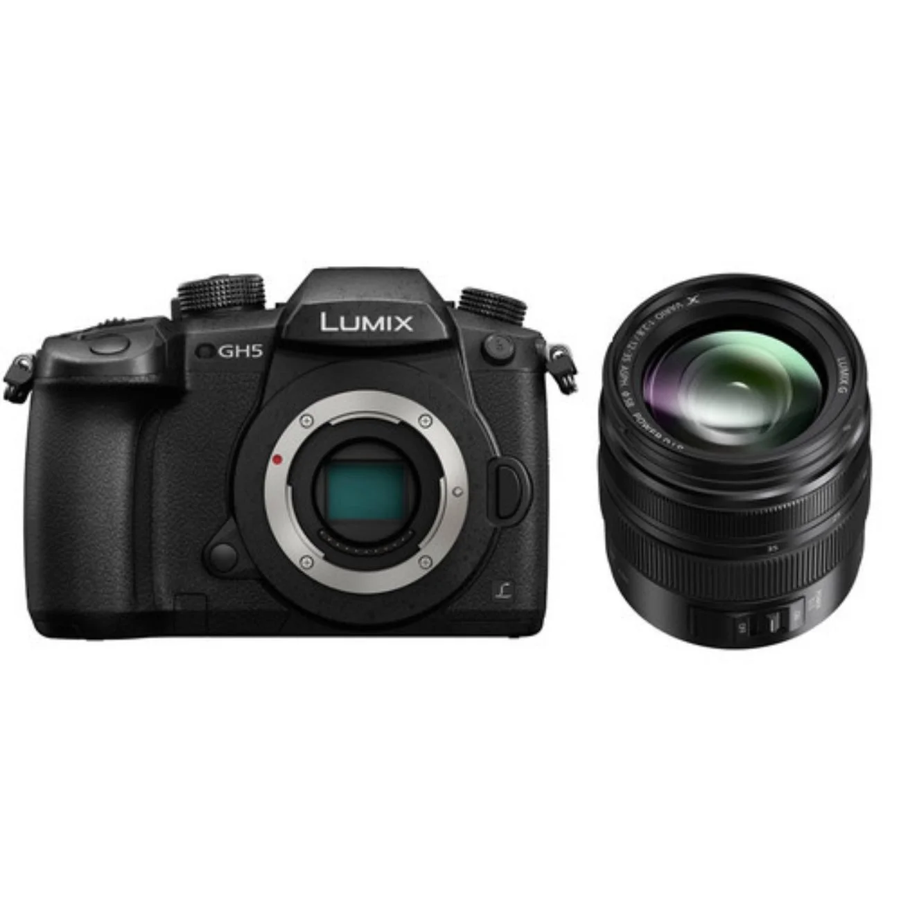دوربین بدون آینه پاناسونیک Lumix DMC-GH5 به همراه لنز 12-35mm