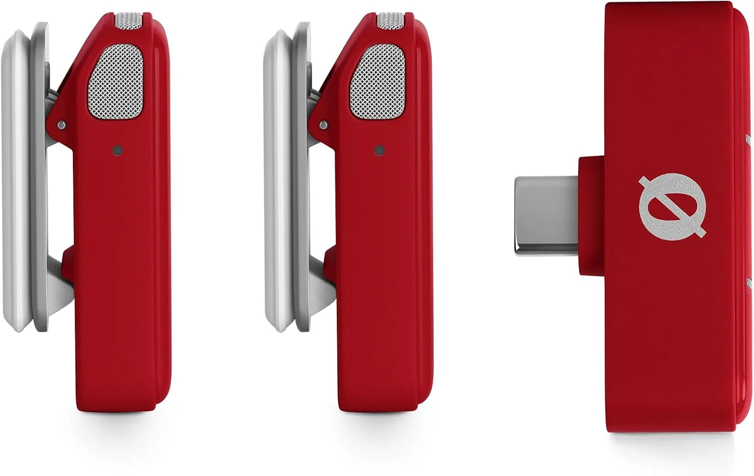 میکروفون بی سیم جمع و جور RØDE - دو میکروفون با جعبه شارژ برای تولید محتوای تلفن هوشمند - USB-C، قرمز میکروفون بی سیم جمع و جور RØDE - دو میکروفون با جعبه شارژ برای تولید محتوای تلفن هوشمند - USB-C، قرمز