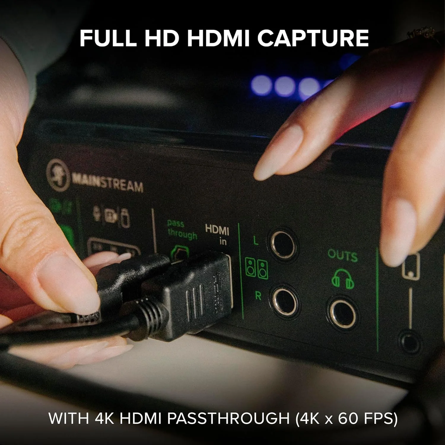 اینترفیس ضبط ویدیو و استریم زنده Mackie MainStream