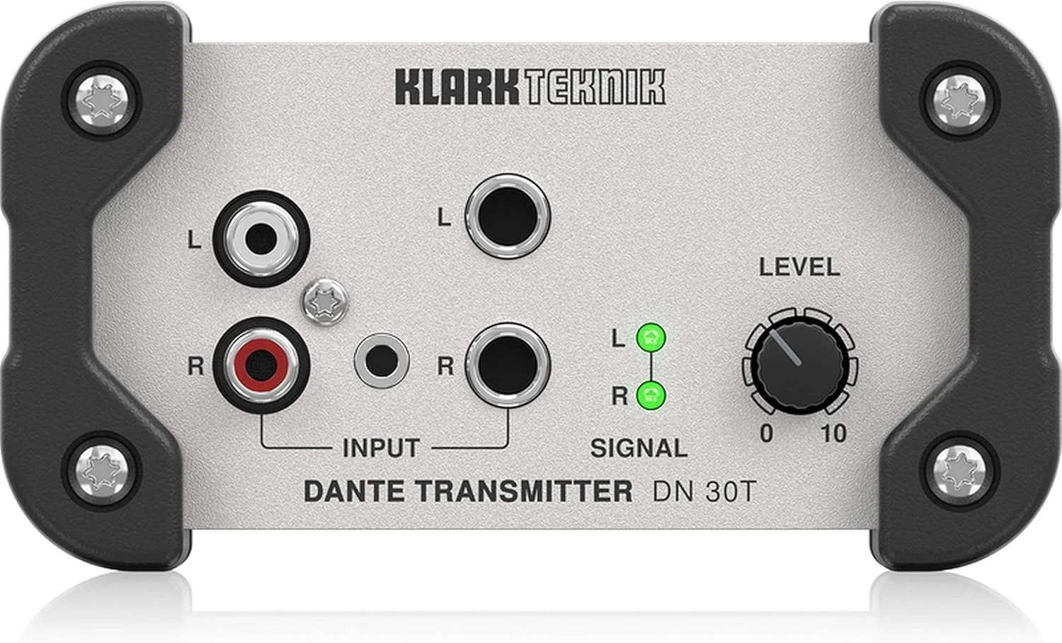 فرستنده صوتی دو کاناله Dante کلارک تکنیک DN 30T برای شبکه های پرقدرت فرستنده صوتی دو کاناله Dante کلارک تکنیک DN 30T برای شبکه های پرقدرت