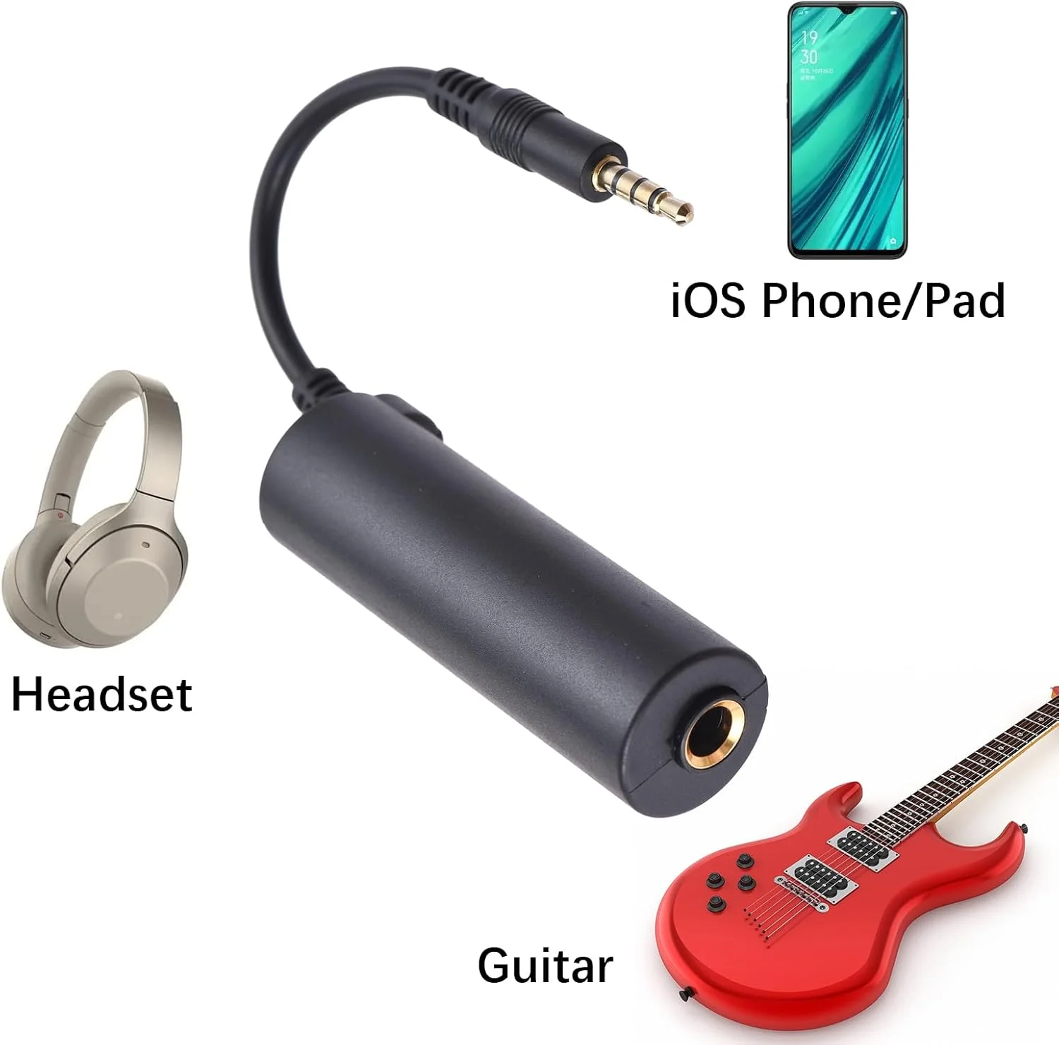 مبدل رابط گیتار Keenso برای دستگاه های IOS با طراحی شیک، سازگاری متنوع، رهاسازی موسیقی شما و پشتیبانی گسترده از سازها با عملکرد پیشرفته مبدل رابط گیتار Keenso برای دستگاه های IOS با طراحی شیک، سازگاری متنوع، رهاسازی موسیقی شما و پشتیبانی گسترده از سازها با عملکرد پیشرفته