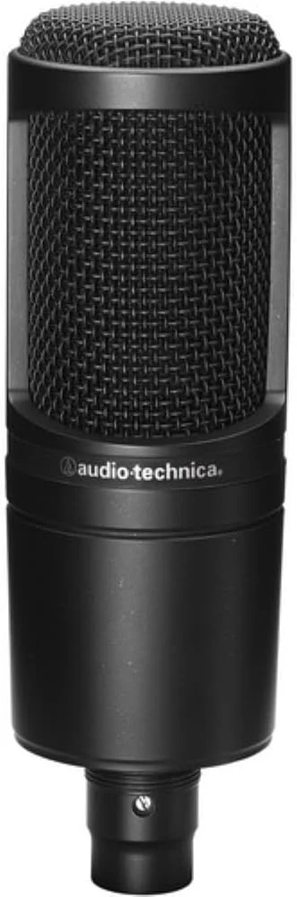 میکروفون کاندنسر کاردیوئید Audio-Technica AT2020 به همراه کابل XLR + بازوی میکروفون + پاپ فیلتر + دستمال تمیز کننده (شامل 5 قطعه) میکروفون کاندنسر کاردیوئید Audio-Technica AT2020 به همراه کابل XLR + بازوی میکروفون + پاپ فیلتر + دستمال تمیز کننده (شامل 5 قطعه)