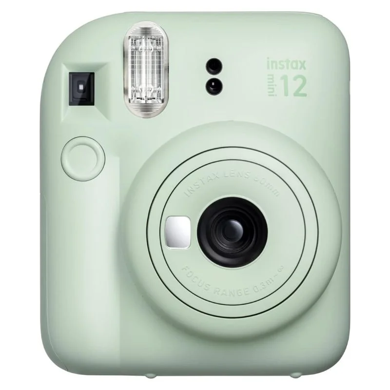 دوربین چاپ سریع فوجی فیلم FUJIFILM INSTAX MINI 12 رنگ سبز نعنایی