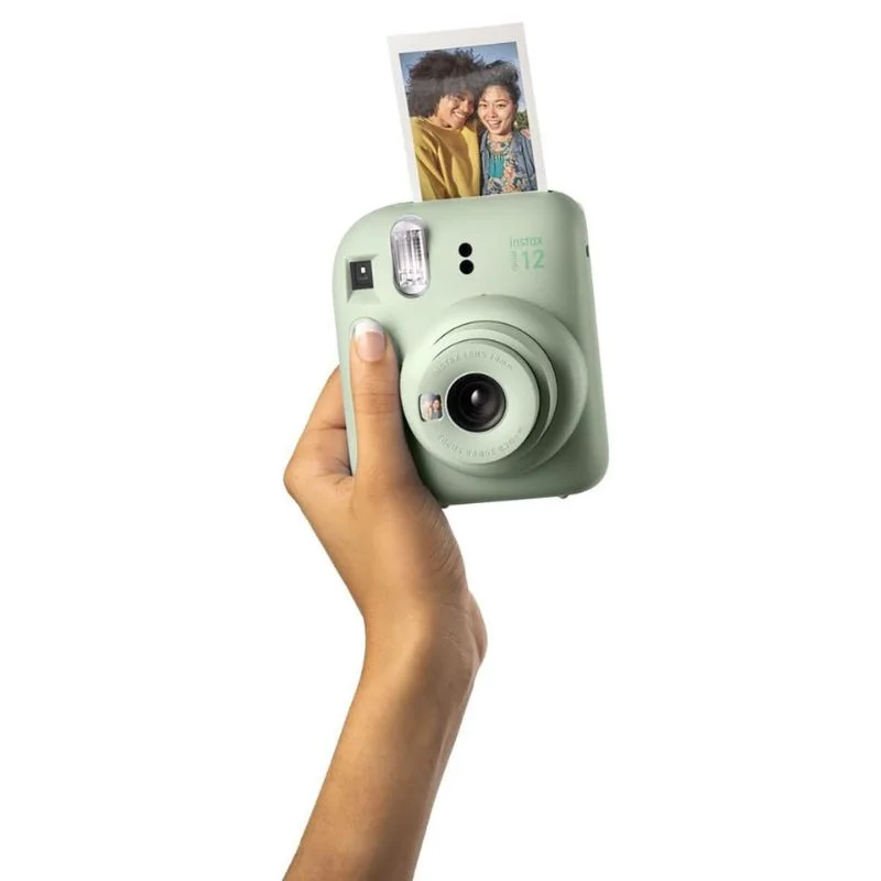دوربین چاپ سریع فوجی فیلم FUJIFILM INSTAX MINI 12 رنگ سبز نعنایی