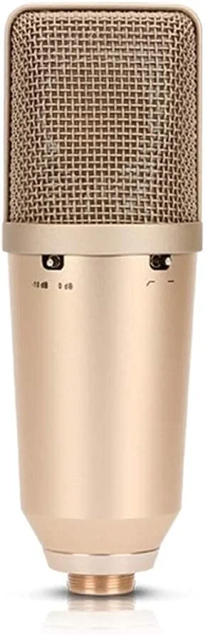 میکروفون کاندنسر حرفه ای دیافراگم بزرگ با حساسیت بالا برای ضبط و پخش زنده