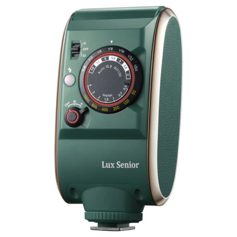 فلاش رترو دوربین Godox Lux Senior با رنگ سبز تیره