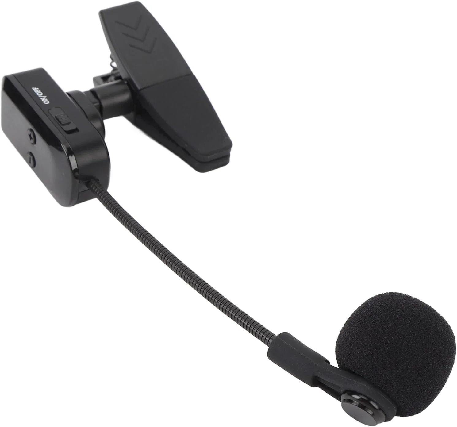 سیستم میکروفون بی‌سیم ساکسیفون، گیره/نگهدارنده میکروفون روی ساز، برد 40 متری میکروفون برنجی برای ساکسیفون، ترومپت، ترومبون، سازهای برنجی، اتصال و پخش، اجرای زنده