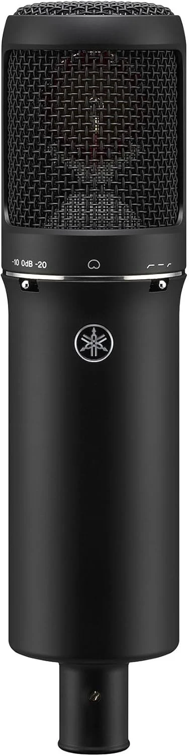 میکروفون کاندنسر YAMAHA YCM705 – کیفیت استودیویی، دیافراگم بزرگ 1 اینچی، PAD -10/-20 dB، فیلترهای برش فرکانس پایین، پاسخ فرکانسی 20 هرتز تا 20 کیلوهرتز، تحمل SPL بالا – مشکی