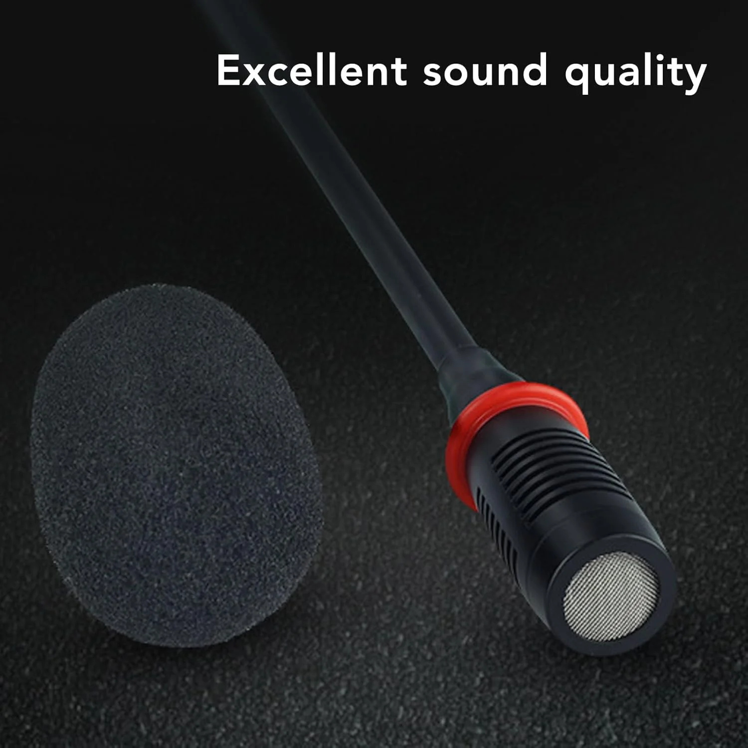 میکروفون گردن غازی 59 سانتی متری کندانسور برای اتاق های کنفرانس چند منظوره، سالن های جلسات دولتی، میکروفون استیک هواپیمایی، پلاگین 3 سوراخ