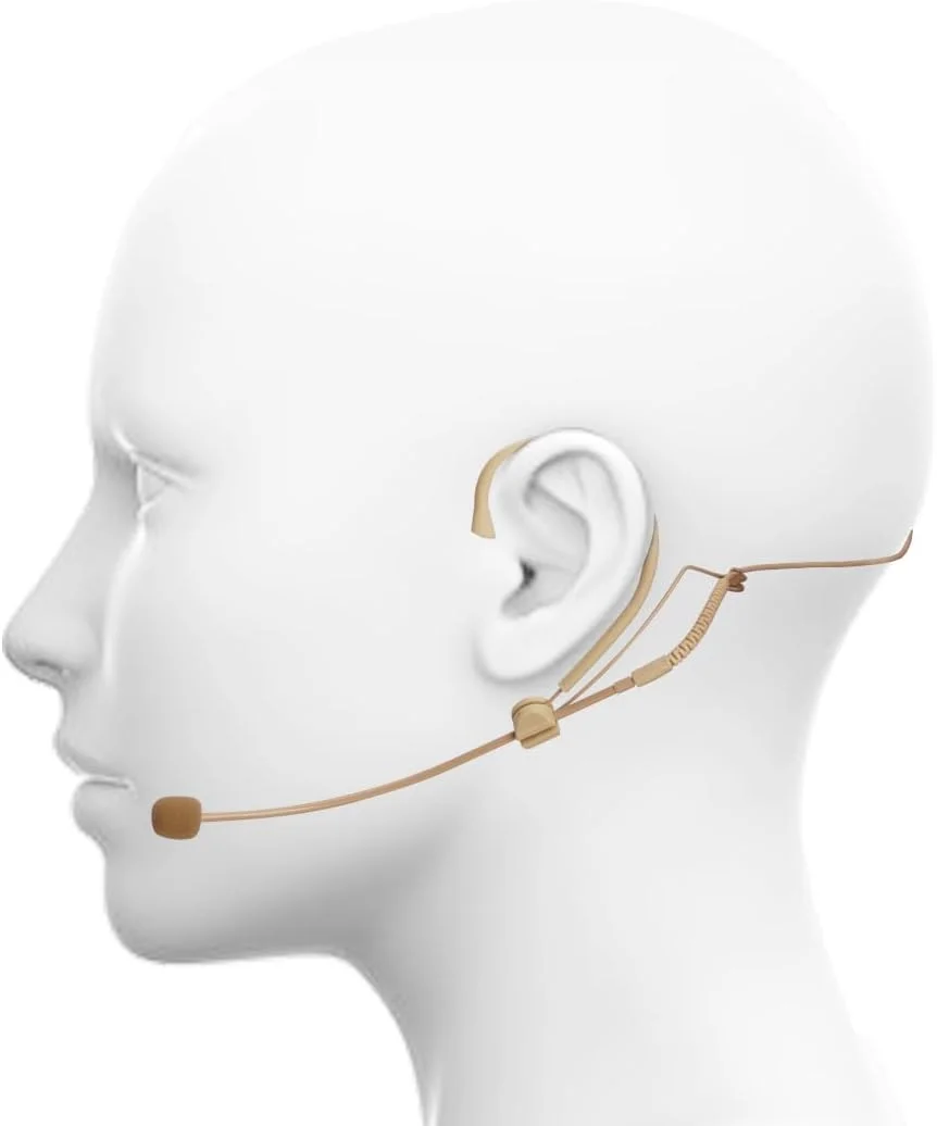 میکروفون هدست تک گوشی Xtreme Acoustics XAMS-5S (3.5mm) با سیم 1.2 متری، سازگار با سیستم های بی سیم برای اجراهای زنده و تولید