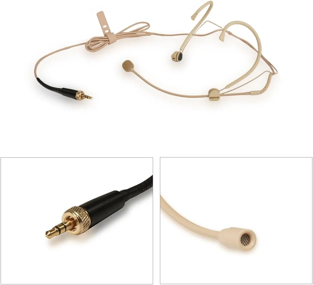 میکروفون هدست تک گوشی Xtreme Acoustics XAMS-5S (3.5mm) با سیم 1.2 متری، سازگار با سیستم های بی سیم برای اجراهای زنده و تولید