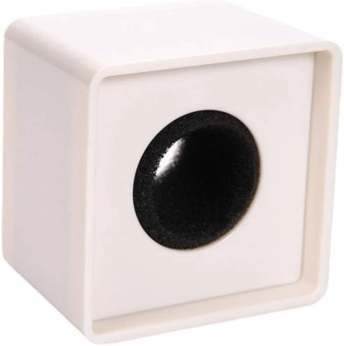 آرم استیشن میکروفون مکعب مربعی قالب گیری تزریقی ABS برند WON - بسته 4 عددی سفید