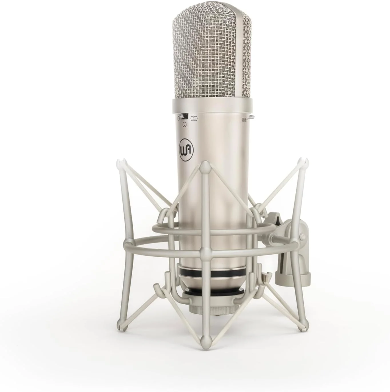 میکروفون کاندنسر دیافراگم بزرگ چند الگویی نیکل Warm Audio WA-87jr