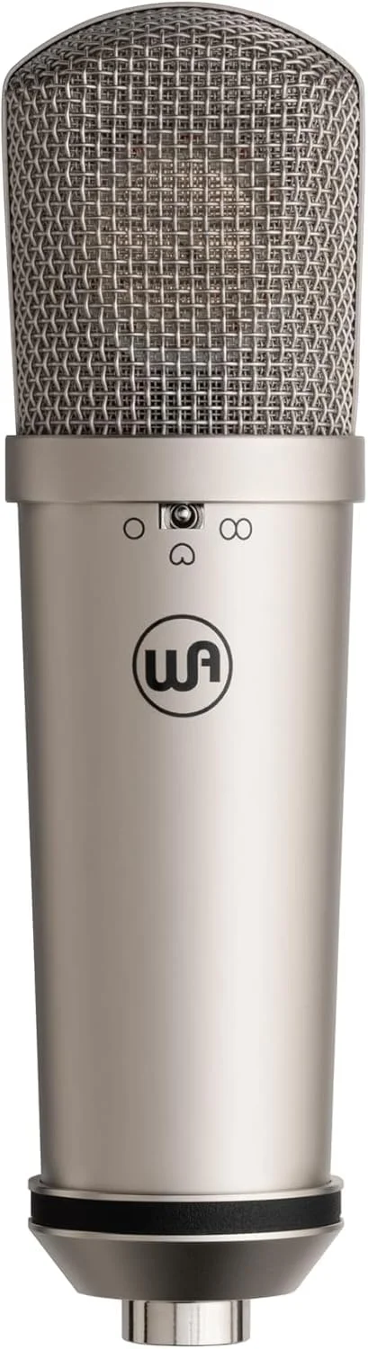 میکروفون کاندنسر دیافراگم بزرگ چند الگویی نیکل Warm Audio WA-87jr