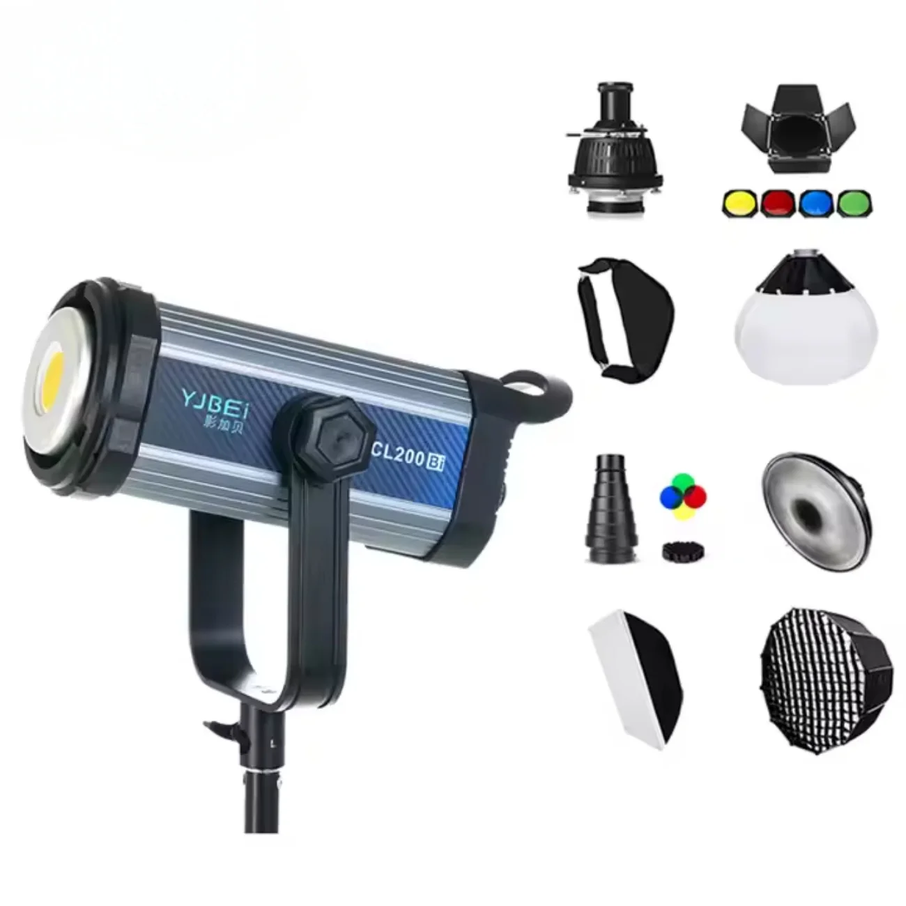 نور ملایم حرفه ای عکاسی YJBEi مدل CL200D