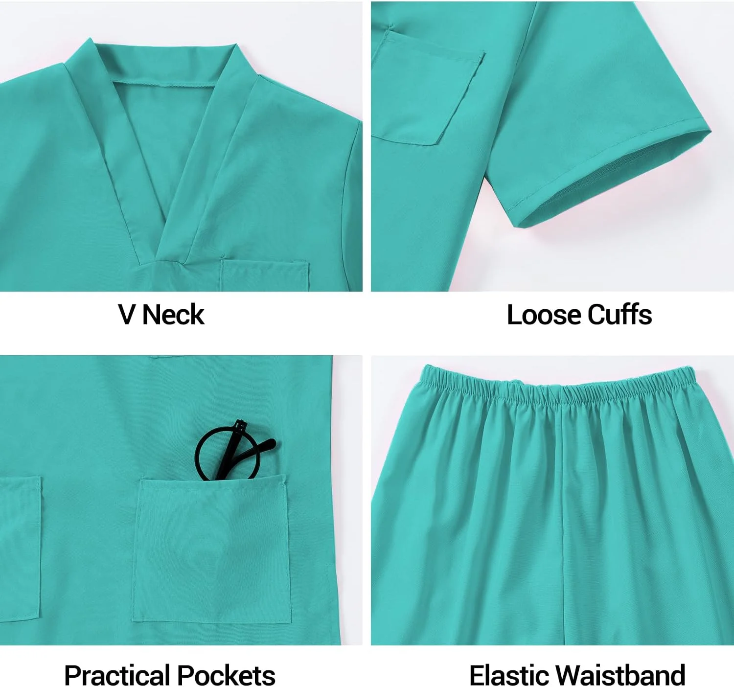 ست لباس پزشکی کودکانه BOMLY، شامل ۷ تکه لباس پرستاری برای کودکان ۳ تا ۱۱ سال