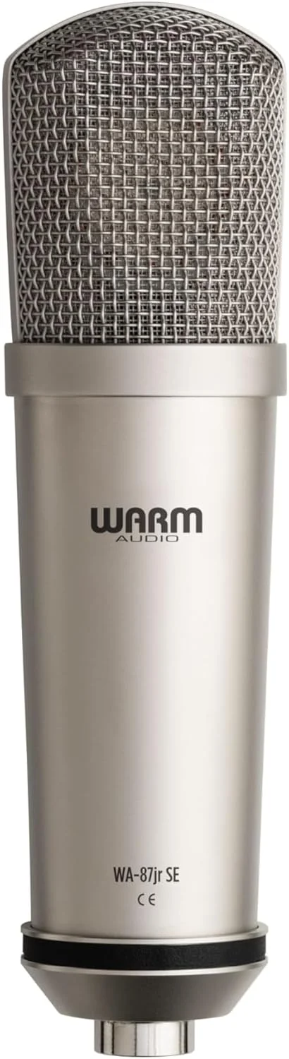 میکروفون کاندنسر کاردیوئید با دیافراگم بزرگ نیکل Warm Audio WA-87jr SE میکروفون کاندنسر کاردیوئید با دیافراگم بزرگ نیکل Warm Audio WA-87jr SE