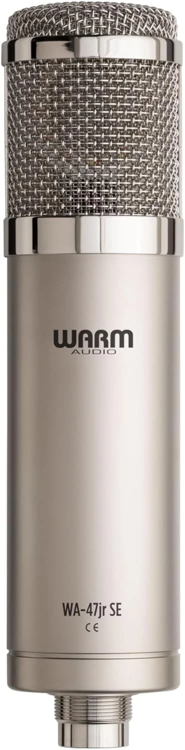 میکروفون کاندنسر دیافراگم بزرگ Warm Audio WA-47jr SE - نیکل