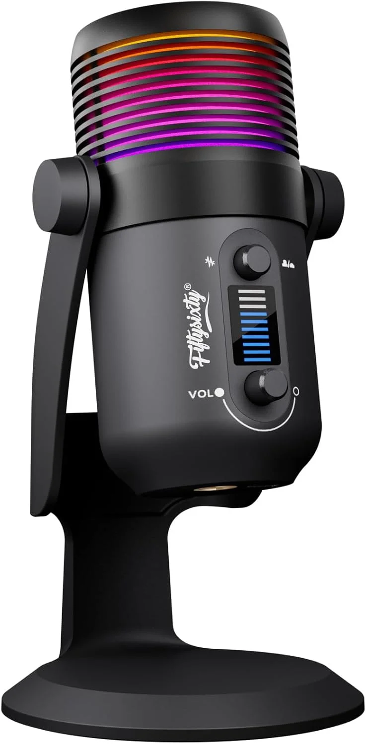 میکروفون کاندنسر کاردیوئید ایستاده LED مدل FiftySixty میکروفون کاندنسر کاردیوئید ایستاده LED مدل FiftySixty