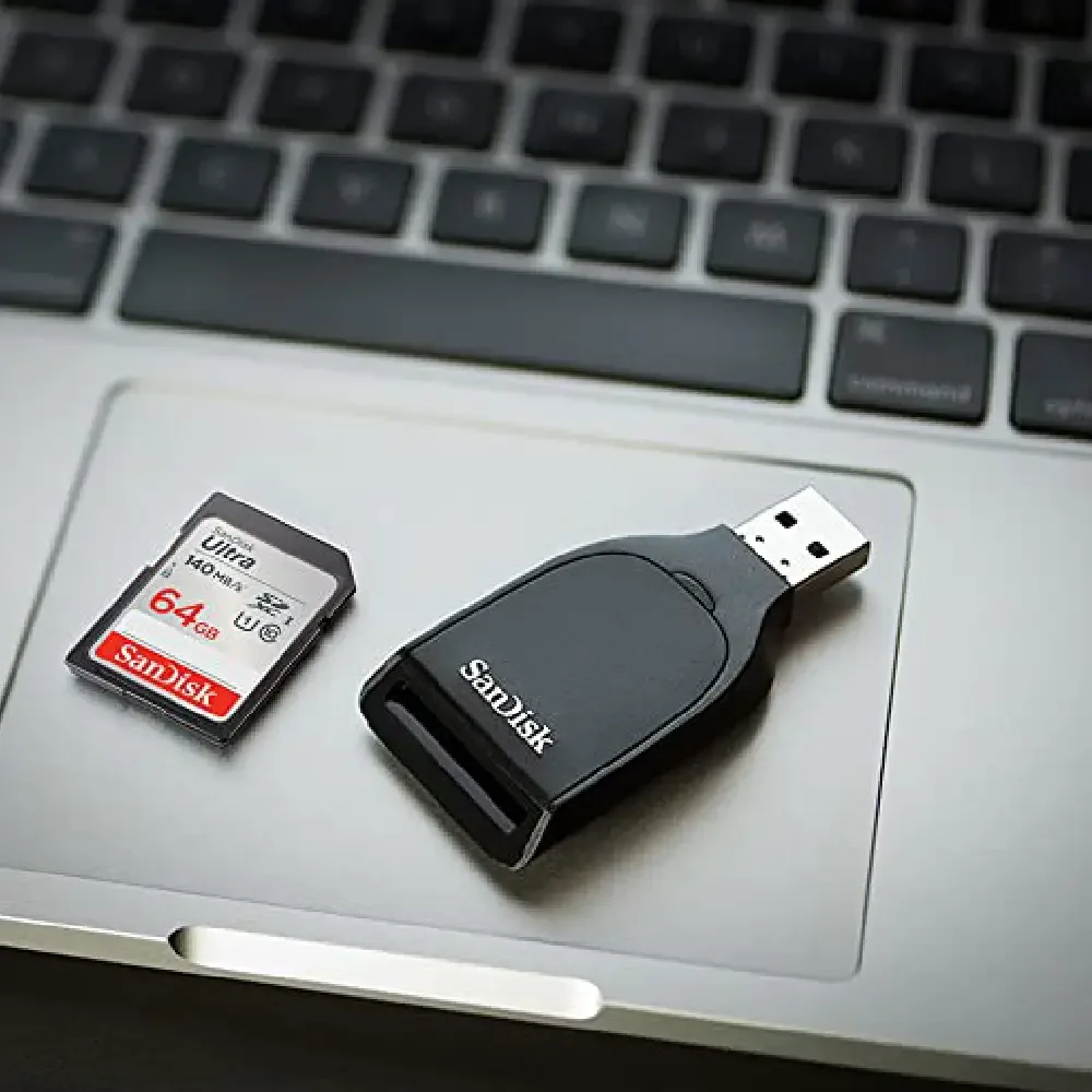 کارت حافظه 64 گیگابایتی SanDisk Ultra SDXC UHS-I U1 Class 10 با سرعت 140MB/s کارت حافظه 64 گیگابایتی SanDisk Ultra SDXC UHS-I U1 Class 10 با سرعت 140MB/s