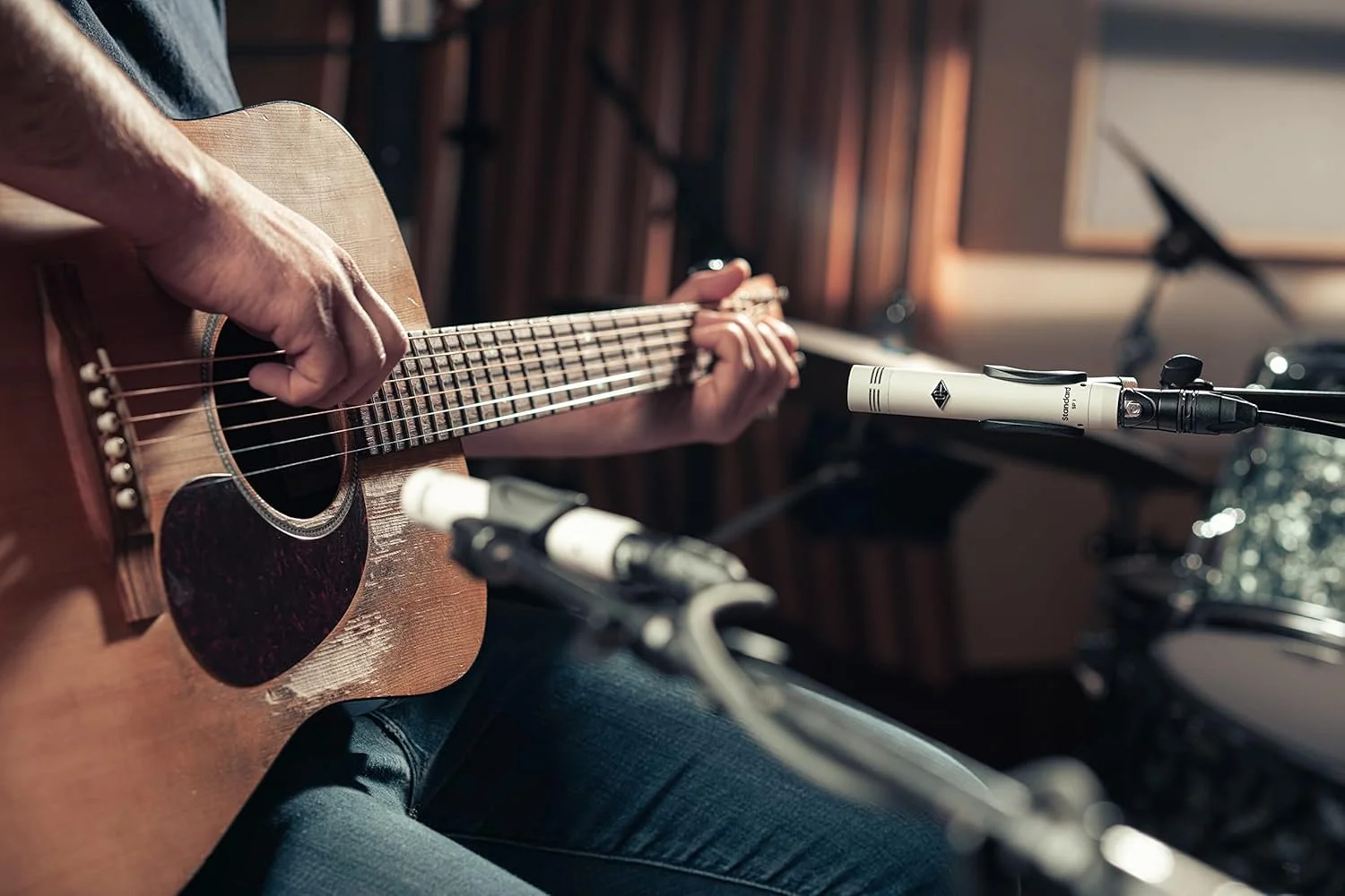 میکروفون مدادی استاندارد یونیورسال آدیو SP-1 - جفت میکروفون های کاندنسر کاردیوئید با دیافراگم کوچک