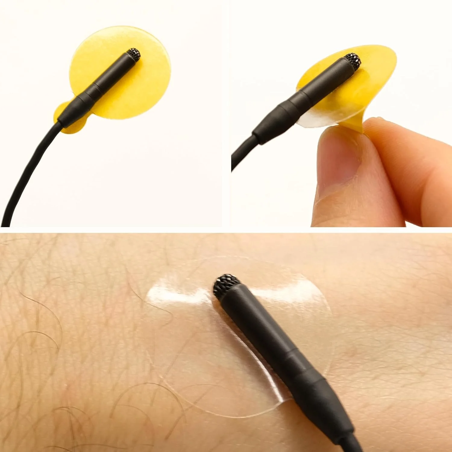 حلقه های چسبی URSA برای میکروفون های یقه ای Lav مانند Lectrosonics، Sennheiser، Shure و سازگار با انواع پایه های میکروفون از جمله RM11s، DPA Concealers برای قرارگیری مطمئن میکروفون