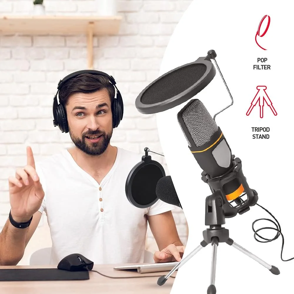 میکروفون استریمینگ و ضبط صدا ترندز مدل TR-MIC374