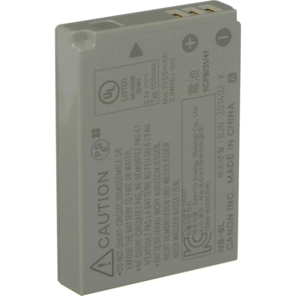 باتری سازگار با دوربین کانن مدل NB-5L با کیفیت مشابه اورجینال HC