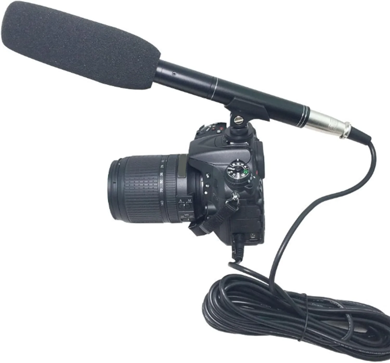 میکروفون ای‌بی‌اس متال کر برای کمکوردر - مصاحبه، طراحی کابل پایدار برای کیفیت صدای واضح، پیام‌ها