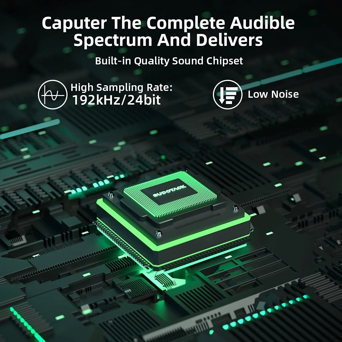 میکروفون USB استودیویی سودوتاک مناسب پادکست، میکروفون کاندنسر کاردیوئید حرفه ای ۱۹۲KHZ/24Bit به همراه کارت صدا، بازوی بوم، لرزه گیر و پاپ فیلتر، مناسب اسکایپ، یوتیوبرها، کارائوکه، بازی و ضبط صدا