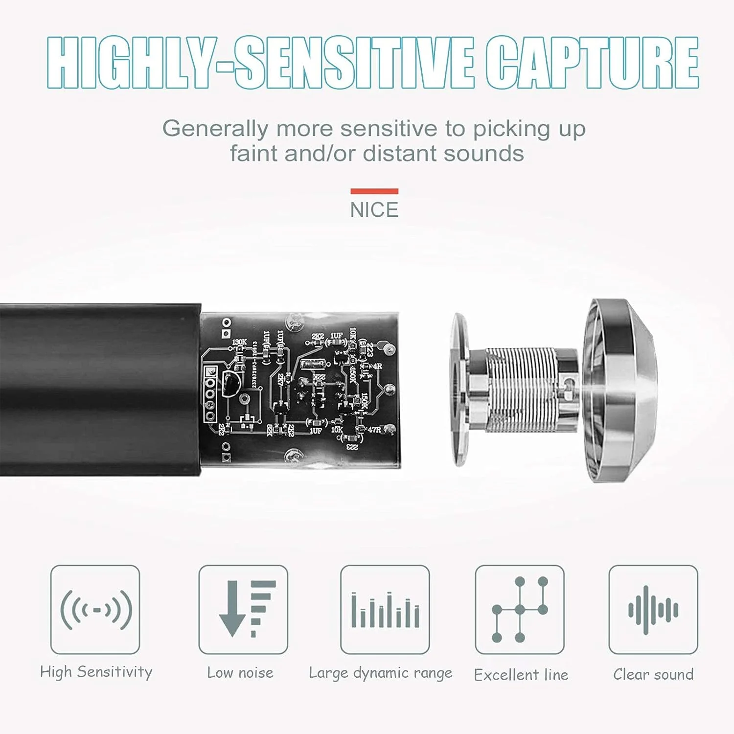 مجموعه میکروفون کاندنسر با کارت صدای زنده USB، میکروفون استودیویی کاردیوئید حرفه ای، پایه بازویی قیچی قابل تنظیم، پاپ فیلتر و لرزه گیر برای ضبط و استریم مجموعه میکروفون کاندنسر با کارت صدای زنده USB، میکروفون استودیویی کاردیوئید حرفه ای، پایه بازویی قیچی قابل تنظیم، پاپ فیلتر و لرزه گیر برای ضبط و استریم