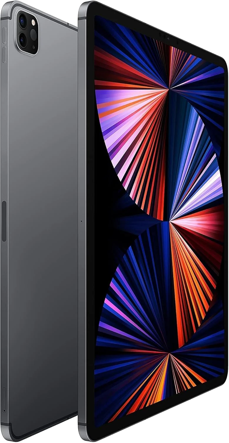آیپد پرو ۱۲.۹ اینچی اپل (Apple) مدل ۲۰۲۱، وای فای + سیم کارت خور، ۲۵۶ گیگابایت - خاکستری فضایی (بازسازی شده)
