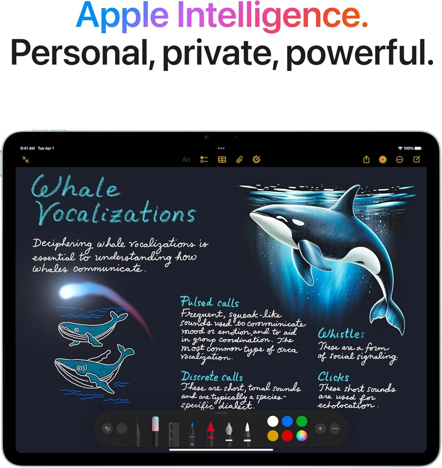 آیپد ایر ۱۳ اینچی اپل ۲۰۲۵، وای فای، ۱۲۸ گیگابایت - خاکستری فضایی (بازسازی شده)