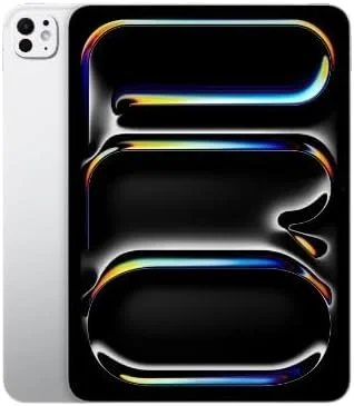 آیپد پرو 2024 اپل (11 اینچ، Wi-Fi + Cellular، 2 ترابایت) شیشه استاندارد - نقره ای (بازسازی شده درجه یک)