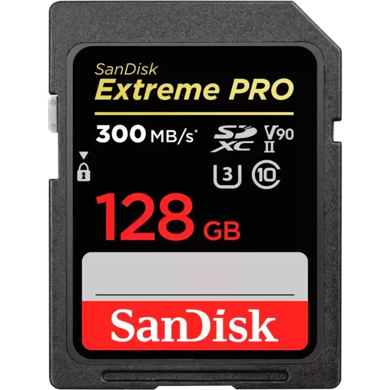 کارت حافظه 128 گیگابایتی SanDisk Extreme PRO SDXC با سرعت 300