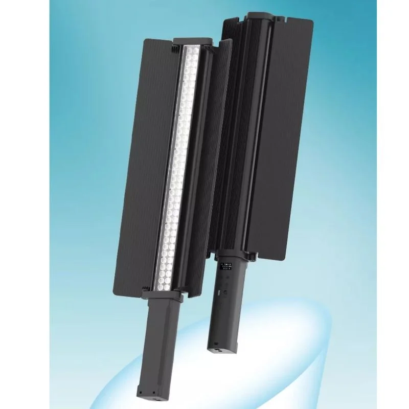 چراغ LED دستی RGB دو رنگ نایس فوتو Nicefoto TC-C2