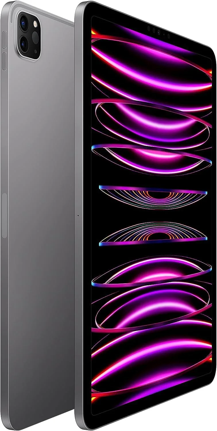 آیپد پرو ۲۰۲۲ اپل (۱۱ اینچ، وای‌فای، ۱۲۸ گیگابایت) - خاکستری فضایی (بازسازی شده)