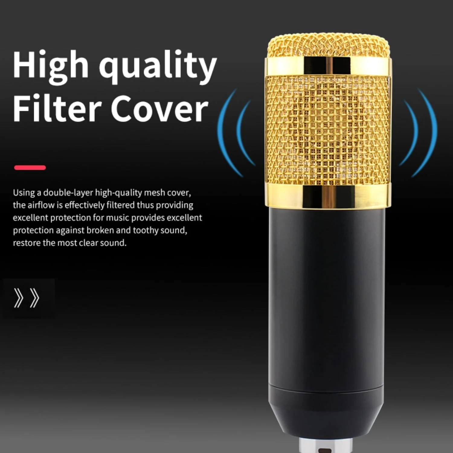 مجموعه تجهیزات پادکست SIBORIE F998 برای TikTok و YouTube Vlog، کارت صدا با رابط صوتی، میکروفون کارائوکه کاندنسر، کیت استارتر پادکست استریمینگ، میکسر