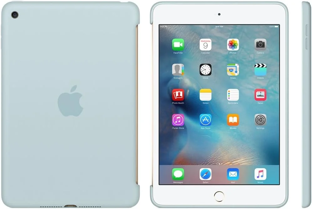 کاور سیلیکونی آیپد مینی 4 اپل - فیروزه ای (MLD72ZM/A)
