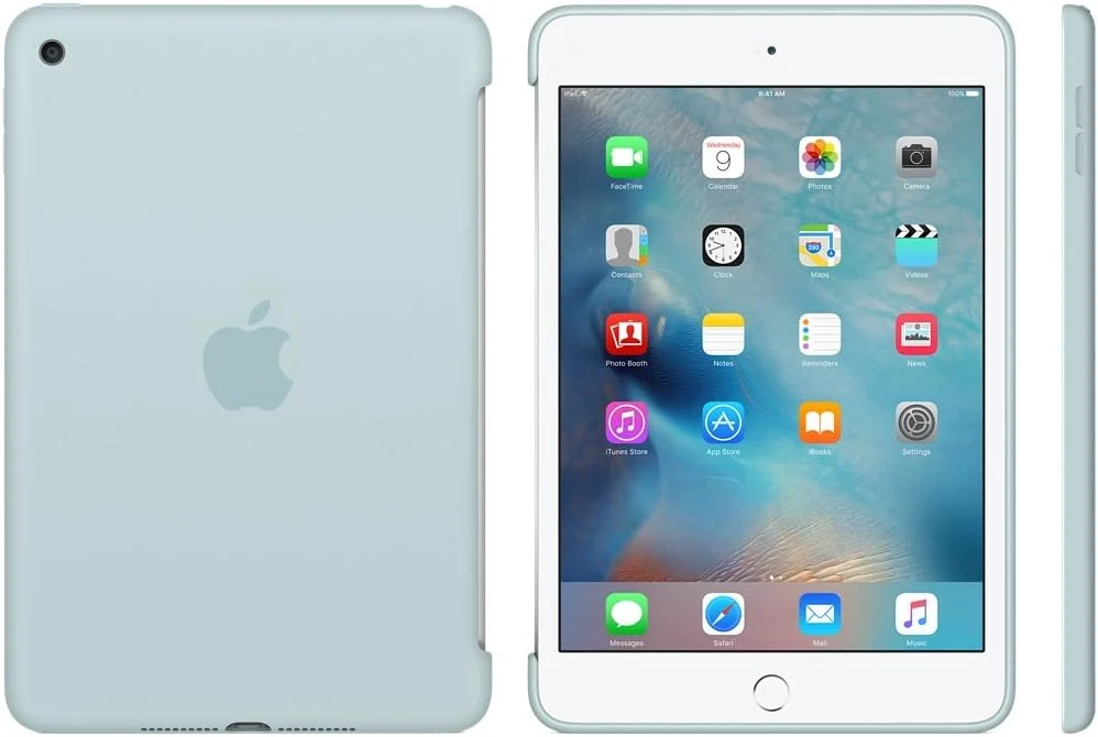 کاور سیلیکونی آیپد مینی 4 اپل - فیروزه ای (MLD72ZM/A)