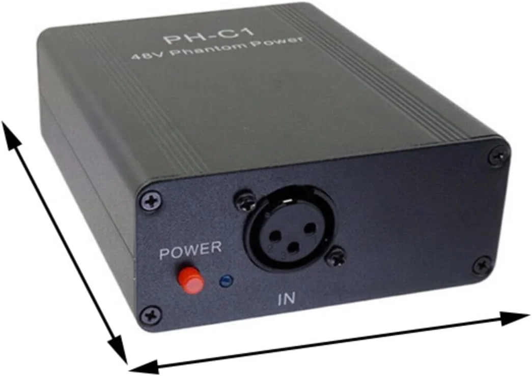 میکروفون های کاندنسر با حساسیت بالا، بدنه فلزی، تغذیه فانتوم 48 ولت، قابل شارژ برای مصاحبه های پادکستی، میکروفون های استودیویی قابل حمل برای موسیقی