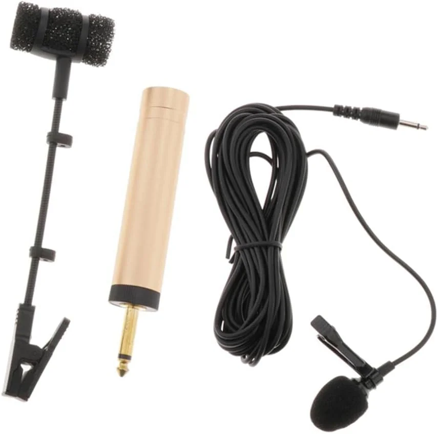 میکروفون گیره ای ساز ارکسترال برای ساکسیفون، ارهو، فلوت و غیره (مخصوص ساکسیفون)