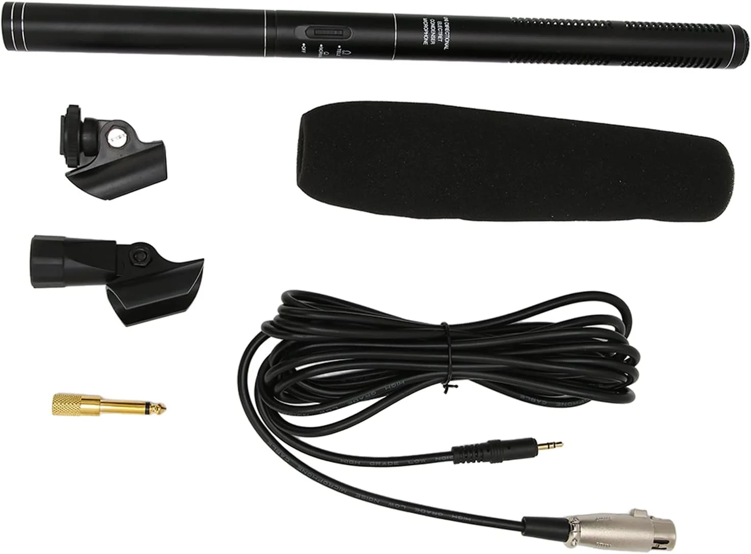 میکروفون سیمی مصاحبه با قابلیت حذف نویز برای صدای شفاف - مناسب برای سخنرانی ها، جشن های فضای باز و کنفرانس ها