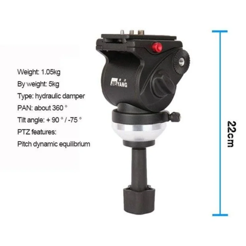 سه پایه فیلمبرداری جی یانگ JY-0508 AD Video Tripod سه پایه فیلمبرداری جی یانگ JY-0508 AD Video Tripod