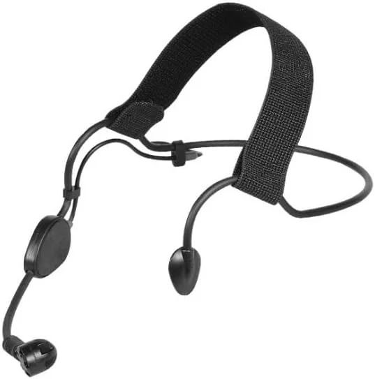 میکروفون هدست کاردیوئید جایگزین ME3-II برای فرستنده کمری Sennheiser SK 100 G4 با کانکتور 3.5 میلی‌متری، کندانسر، مشکی